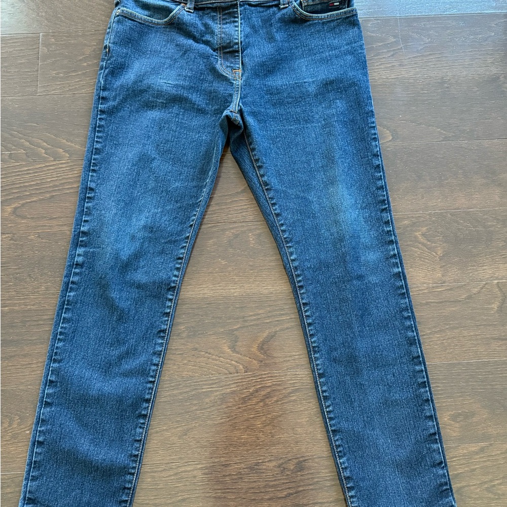 Tommy Hilfiger W33/L30 Men's Straight Leg Jeans - Dark Wash